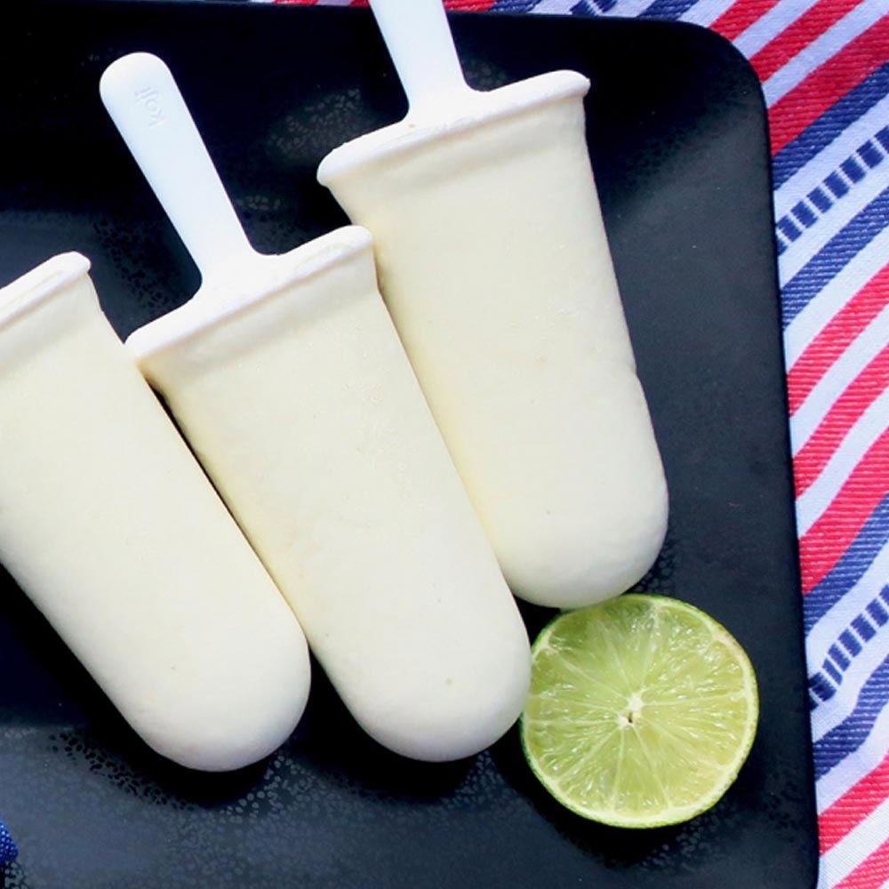 Pina Colada Ice Pops